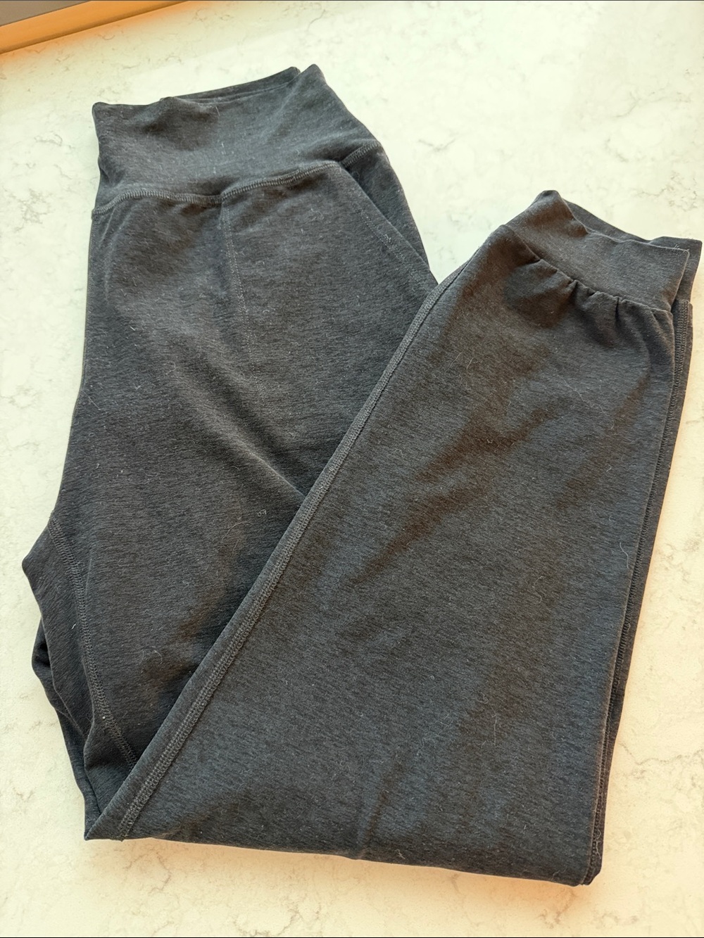 Beyond Yoga Charcoal High-Waist Jogger
